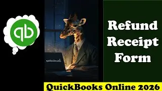 Форма квитанции о возврате средств 1422 QuickBooks Online