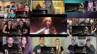 Marvel Studios' Captain Marvel -  Trailer 2 Reaction Mashup