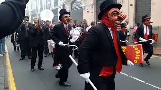 10 de junio de 2019 danza ciclla en calles de Lima  hilar