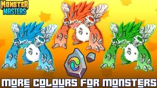 Using Rainbow Stones on Starter Skins! | MONSTER MASTERS