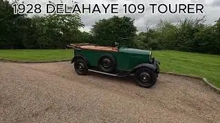 1928 DELAHAYE 109 TOURER