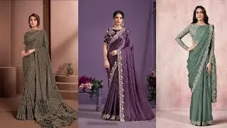 🥰 Stylish Saree Lookbook | Trending Saree Designs & Photoshoot Ideas😜