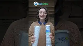 Carbon vs Sediment Filters, What's the difference? The media! www.h2oknow.com #h2oknow