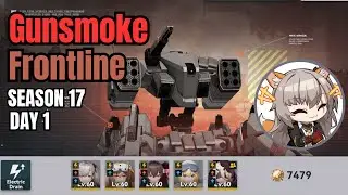 GFL2 Exilium: Gunsmoke Season 17, Day 1 Full Electric team