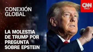 Trump se molesta con periodista por pregunta sobre víctimas de Jeffrey Epstein Epstein