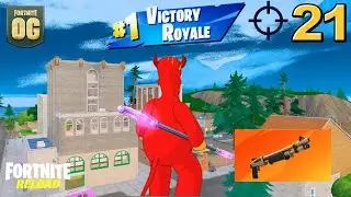 21 Kills Solo RELOAD (Fortnite Chapter 7 PS5 Controller) #fortnite