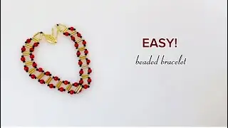 create a stunning jewelry with beads today! Beading tutorial