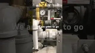 Heat Treating facility, coolant lines tied-in ready for business. #industrial #plumbing #work