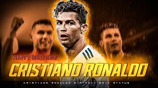 Happy birthday Ronaldo status 🔥 &bull; 5 Feb cr7 birthday &bull; Ronaldo Birthday edit 🔴 #ronaldo