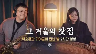 ❄️ 그 겨울의 찻집 | 색소폰과 가야금이 만난 밤 | 2시간 몰입 감상