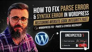 How to Fix Parse Error & Syntax Error in WordPress