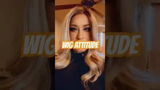 Wig Attitude!!  Wig fashions beautiful wigs #blondewigs #wigfashion #luxurywigs