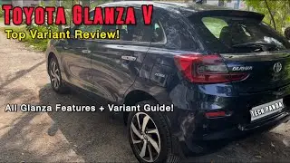 Toyota Glanza V Top Variant | Full Features Explained