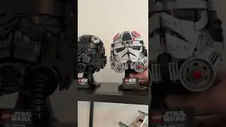 Lego Star Wars helmet collection. Comment your favorite helmet #lego #legostarwars #legosets
