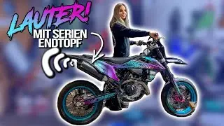 KTM EXC (Serie) lauter machen | Funkengitter entfernen