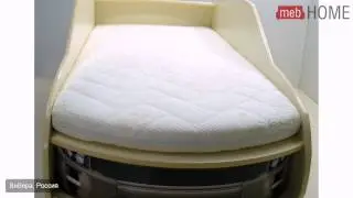 Кровать-машинка Джип с матрасом