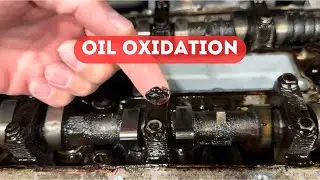 Why is changing oil ONCE a YEAR so important? Basics of oxidation
