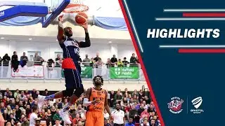 HIGHLIGHTS: Bristol Flyers 82-74 Worcester Wolves