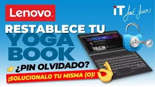 RESTABLECIMIENTO 🔒 Lenovo YOGA BOOK - Recuperaci&oacute;n | Contrase&ntilde;a OLVIDADA - Hard Reset