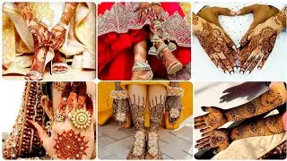 Stylish Bridal Mehndi Designs to Make Your Wedding Day Unforgettable| Beautiful Dulhan Mehndi 