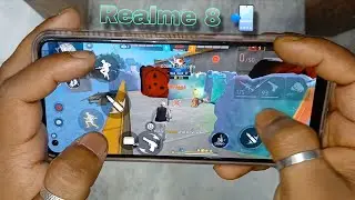 My Old device 📲 Realme 8 4g | ff handcam gameplay 😸 Free Fire New Sensitivity setting ⚙️