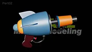 3D Sci-Fi Ray Gun Modeling in Maya &ndash; Part 02 | Hard Surface Modeling Workflow
