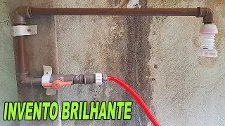 IDEIA BRILHANTE - BASTA TER PVC E MANGUEIRA - Vai Virar Febre - ESSA VOC&Ecirc; N&Atilde;O SABIA