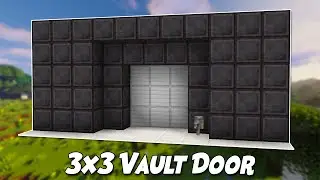 Minecraft | 3x3 Vault Door 1.16+ [Simple & Fast!]