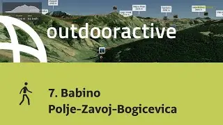 hike in the Dinaric Mountains: 7. Babino Polje-Zavoj-Bogicevica