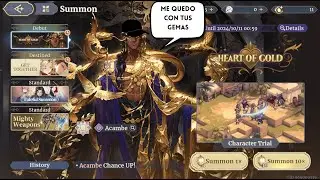 Sword of Convallaria: Se nos fue la suerte 😭 *Summons Acambe*