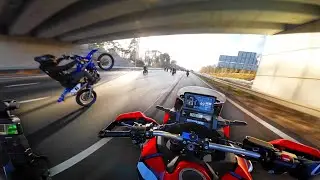 Я зимой отправился на безумный мотопробег в Лондон на своем Africa Twin.