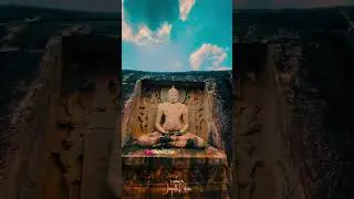 The Samadhi statue 🙏🌿 #nature #travel
