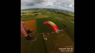 Steve&rsquo;s First Paramotor Experience - Paramotor Training Uk