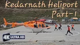 Kedarnath 🚁Helicopter services Kedarnath Heli service.केदारनाथ#kedarnath#heliport #helipad#heliyatra