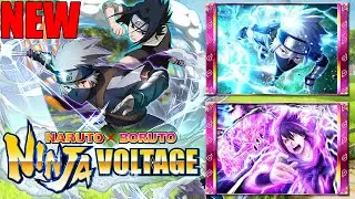 НОВЫЙ МЕЛКИЙ КАКАШИ И САСКЕ V7 ► Naruto x Boruto Ninja Voltage