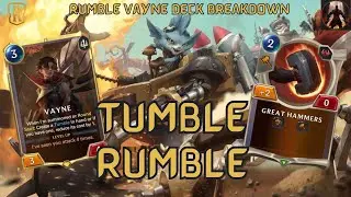 A Humble Rumble Tries To Tumble And Jumble ft. Vayne | Deck Gameplay | Legends of Runeterra