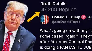 Trump RATIOED & DESTROYED on his OWN PLATFORM!