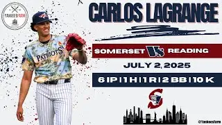 Carlos Lagrange Vs. Reading Phils 7/2/25
