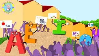 The Vowel Parade | Animated Short Story For Kids | Brainy Bunch Center🧠✏️