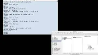 how to change to a script's directory by dragging the Finder folder
