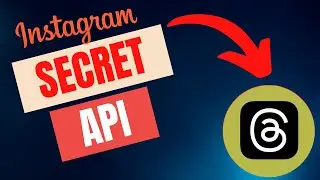 Instagram THREADS has a SECRET Python API?!