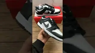 Nike SB Dunk Low Pro Black White Panda