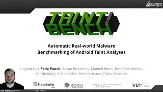 TaintBench: Automatic Real-World Malware Benchmarking of Android Taint Analyses
