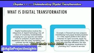 Introduction to Digital Transformation for Delivery Manager Project Manager Program Manager