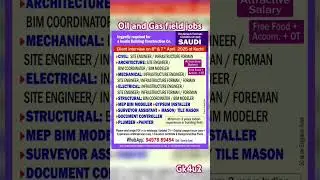 oil and gas field latest job short videa