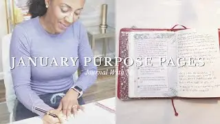 January Purpose Pages  | Journal With Me | A Faith-First Monthly Reset