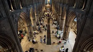 Lichfield Cathedral turned into mass vaccination centre