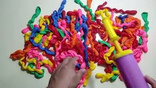 Satisfying Asmr Unboxing Colourful Balloon | New Package #unboxing #satisfying #oddlysatisfying