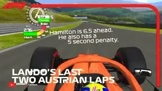 F1 Challenge 2020 Mod by CMT Styrian GP with Lando Norris  2 Austrian Laps