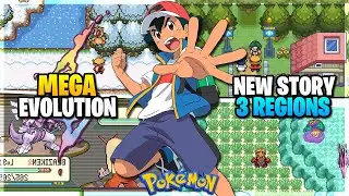 Pokemon GBA Rom Hack with 3 regions